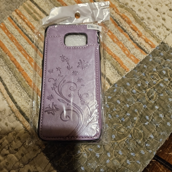 Other - Samsung Galaxy s7 edge phone caseColor is PurplePlease go to my page and see